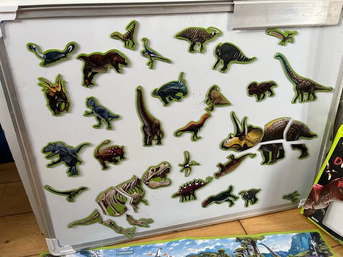Ma pochettes Aimants et poster Dinosaures 35 aimants - photo numéro 3