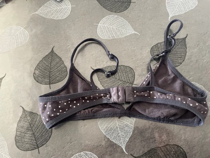 Soutien gorge 65A gris étoile - photo numéro 2
