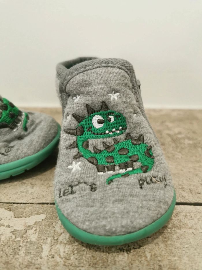 Chausson bébé dinosaure taille 19 - photo numéro 5