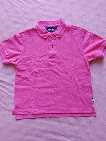 Polo rose 8 ans Kiabi 