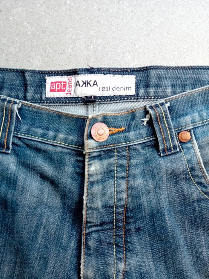Jean Bootcut en Denim pour Homme avec Jambe Évasé - photo numéro 3