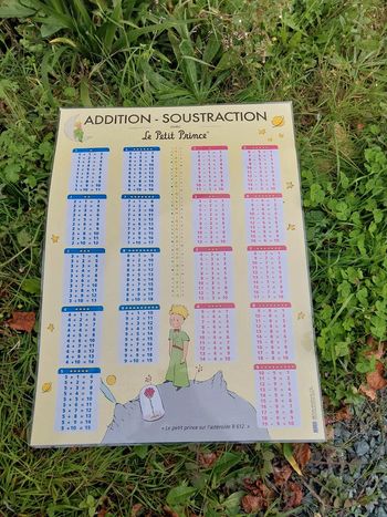 Grand poster plastifié Le petit prince