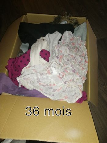 Carton 36 mois fille