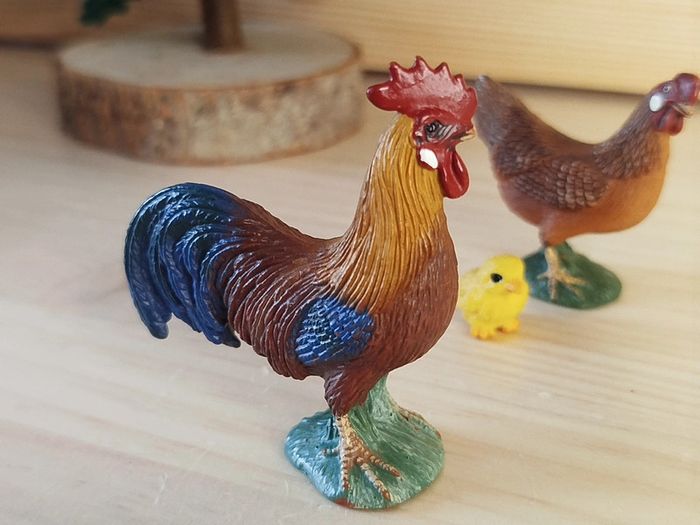 Schleich famille gallinacés figurine Animal de la ferme - photo numéro 8