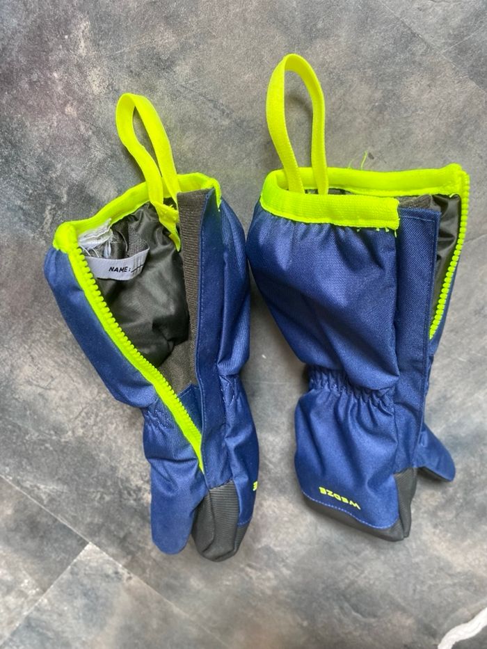 Gants de ski moufles waterproof 12 mois Decathlon