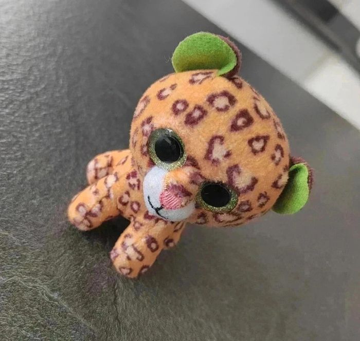 3 € 🐆 Peluche TY Léopard – Mini Format, Maxi Douceur ! 🧸