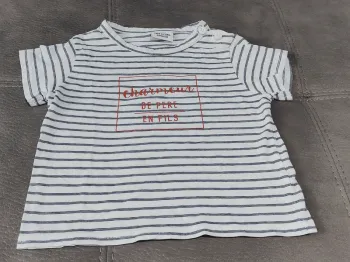 T-shirt charmeur Tape à l'oeil 18 mois
