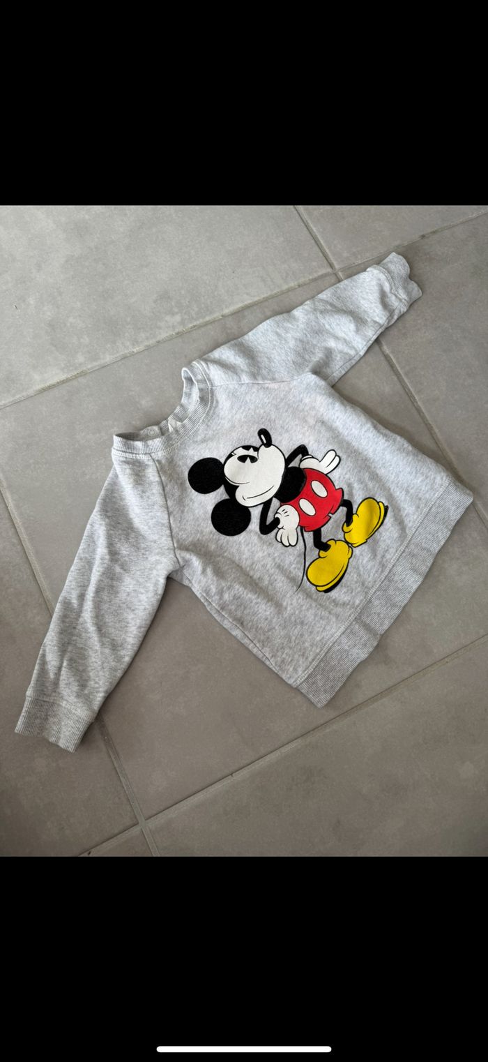 Sweat Mickey 24 mois