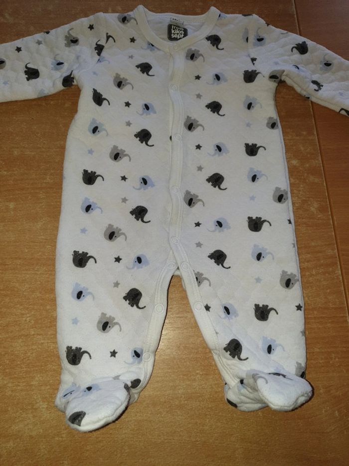 Grenouillère Trois kilos sept - 3 mois - - photo numéro 2