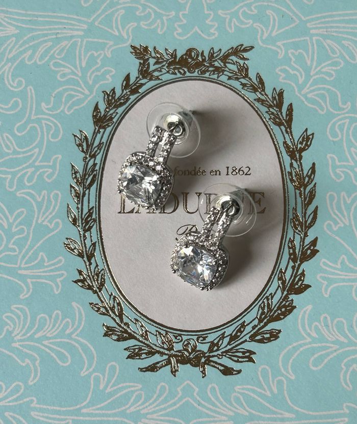 Boucles d’oreilles, zirconium cubique style Bridgerton - photo numéro 7