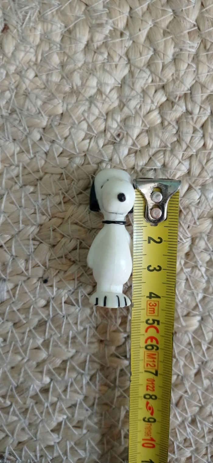 Lot de 04 figurines, Snoopy, Charly Brown, peanuts, vintage, BEG - photo numéro 9