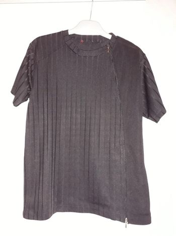 tee shirt noir quasi infroissable H-landers taille M