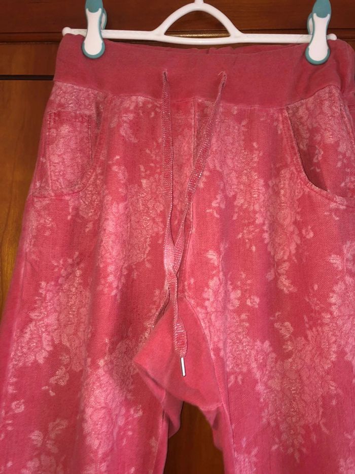 Jogg/sarouel rose April Vintage - photo numéro 2