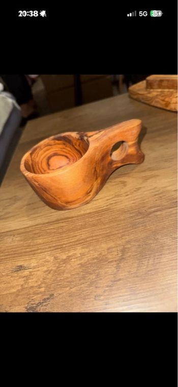 Tasse kuksa en bois d’Olivier
