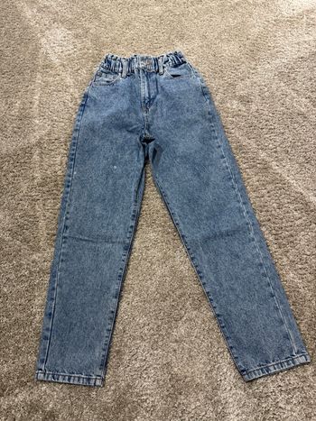 Jeans mom taille haute 