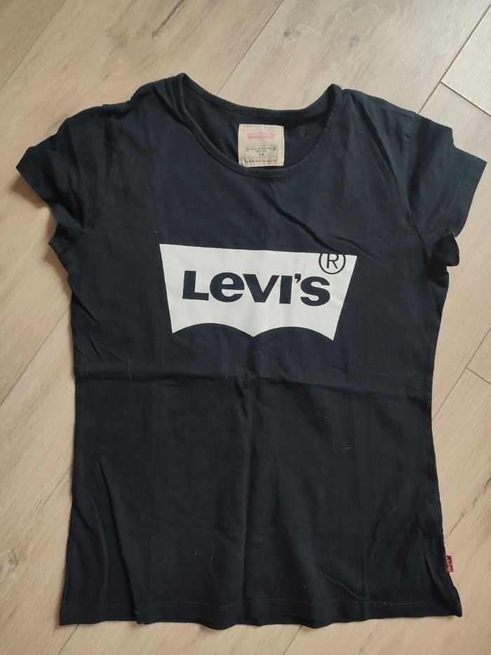 T shirt levis 14 ans noir