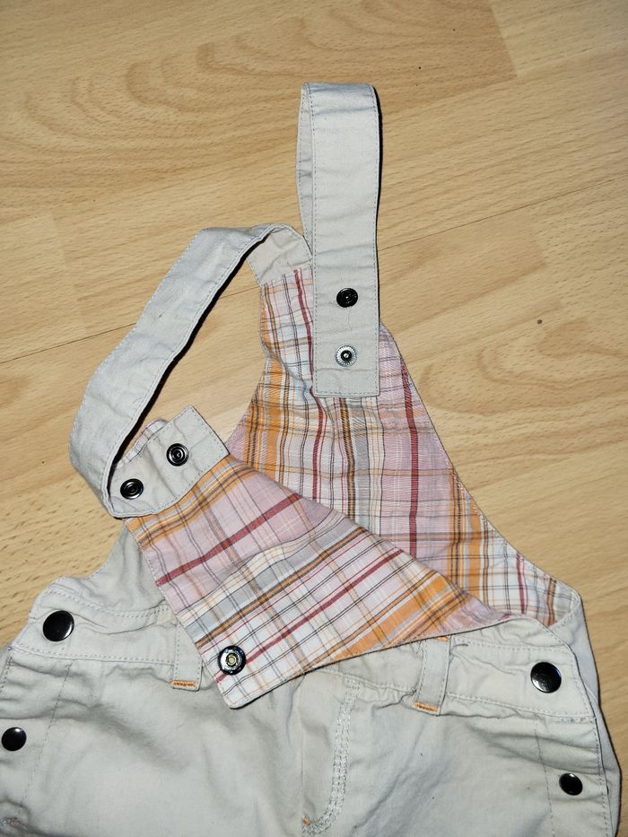 Salopette été beige barbapapa - photo numéro 4