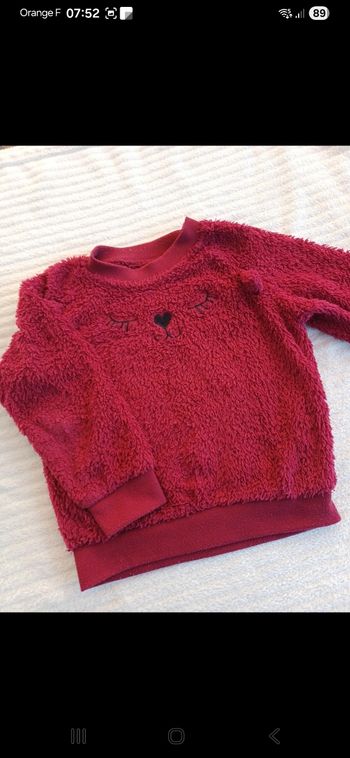 Sweat fille taille 5 ans