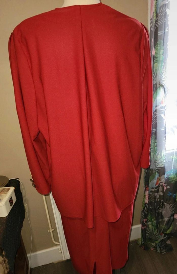 Tailleur vintage jupe 44/46 - photo numéro 5