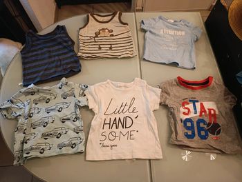 Lot 6 t-shirts