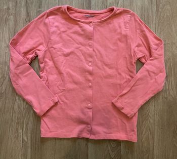 Gilet orange fille 6 ans