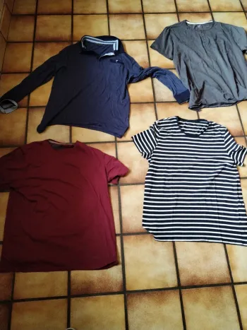 Lot de 4 tee shirt xxl