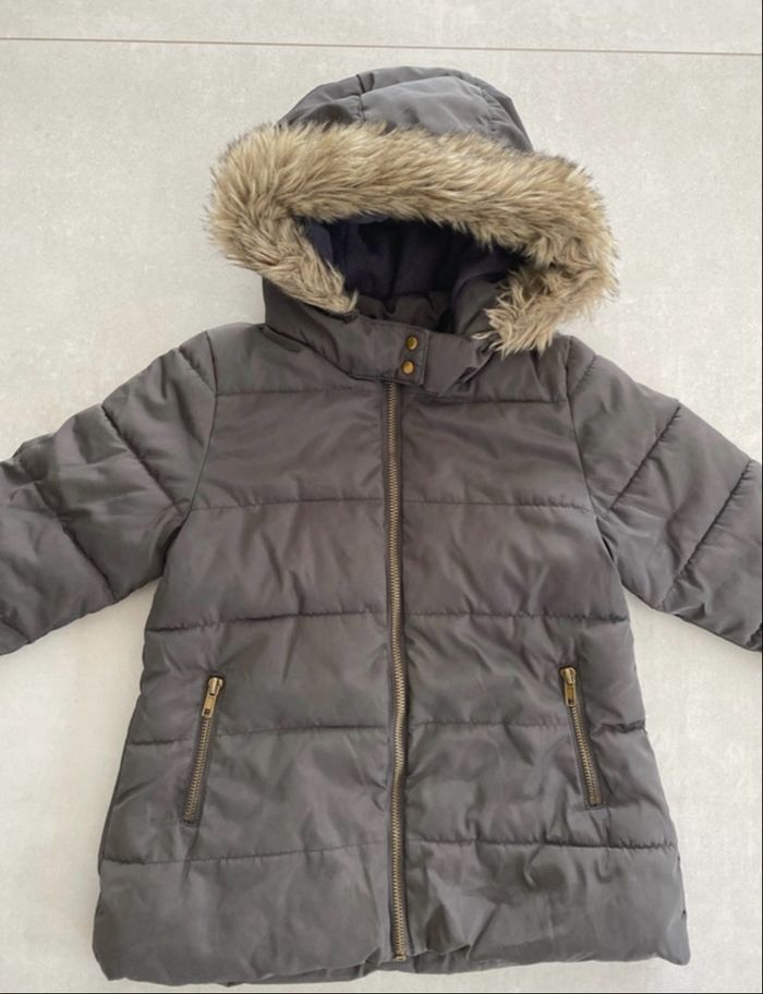 Manteau long fille 36 mois - photo numéro 3