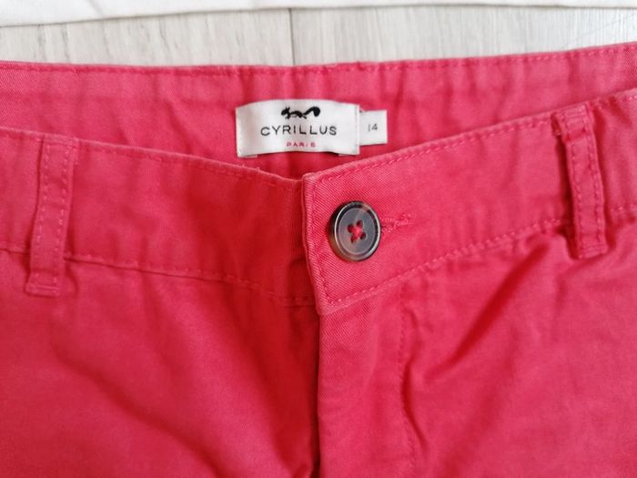 Ensemble tee shirt et bermuda Cyrillus 
Taille 14 ans
Neuf juste lavé - photo numéro 5