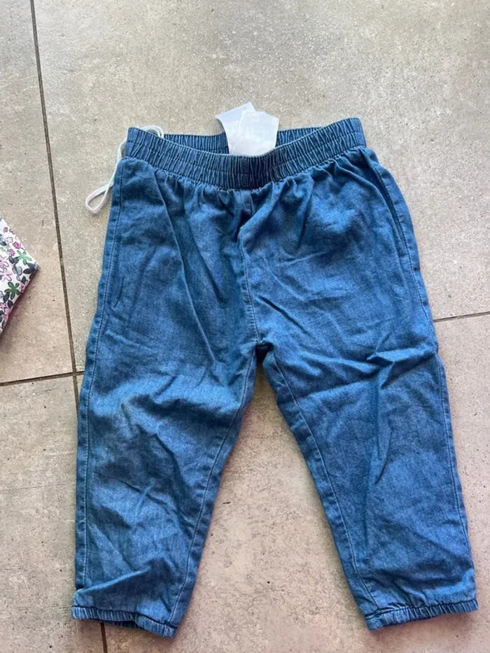 Ensemble haut et pantalon fille Plus 18mois - photo numéro 3