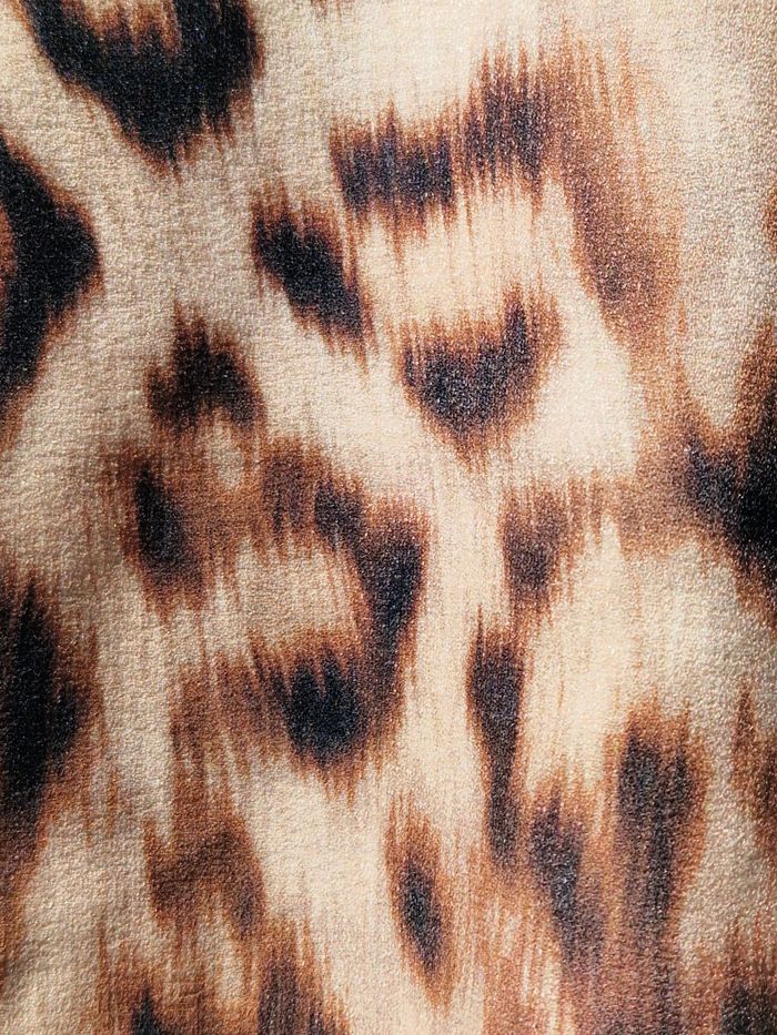 Pull léger manches longues motifs léopard - photo numéro 8