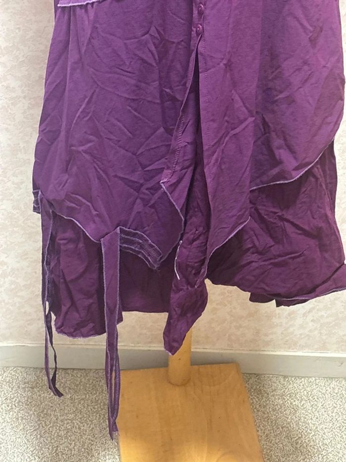 Robe violette taille 44 marque c.b fashion - photo numéro 3