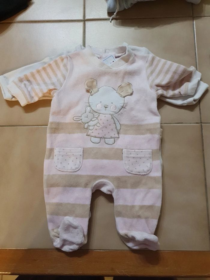 Lot de 4 pijamas naissant - photo numéro 2