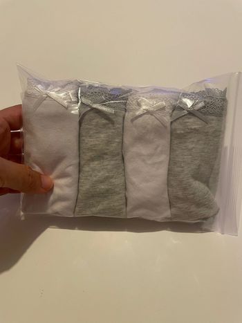 Lot de 4 culottes dentelle XL seduccia