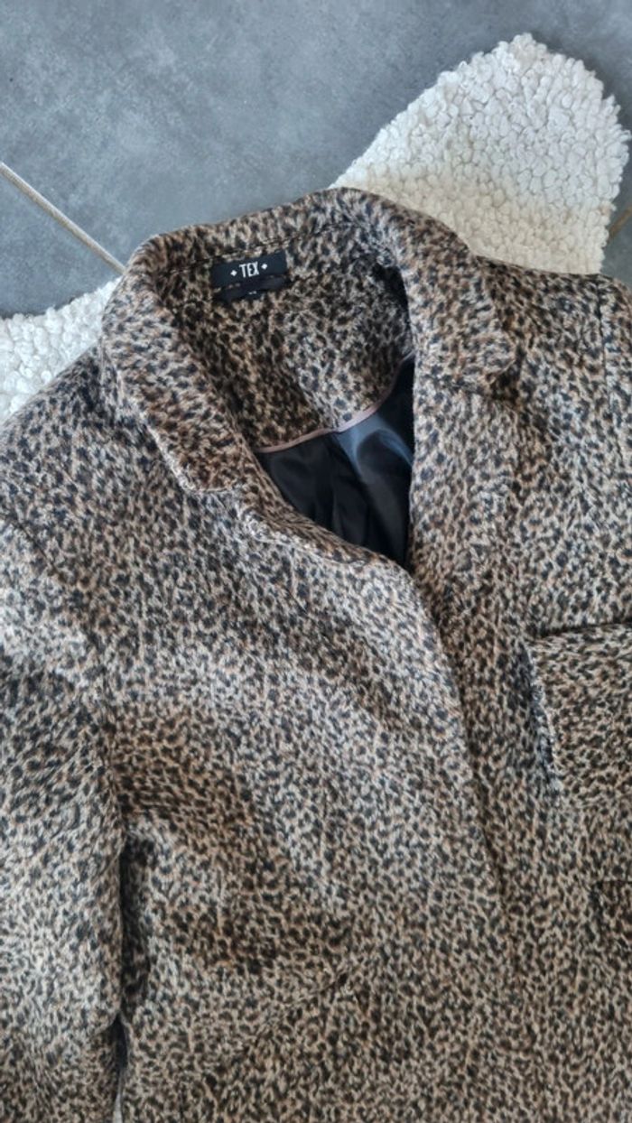 Manteau marron 44 XXL  tex sympa pour cet hiver - photo numéro 4
