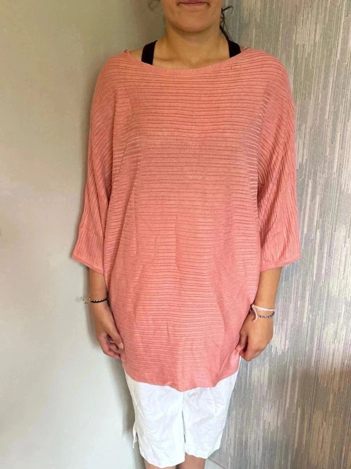 Blouse manche 3/4 marque tissaia taille 42•