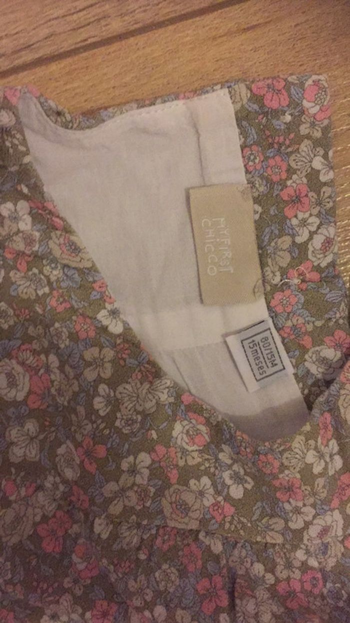 Superbe salopette liberty 15 mois /80cm CHICCO