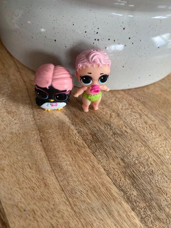 Poupée lol bébé et animaux