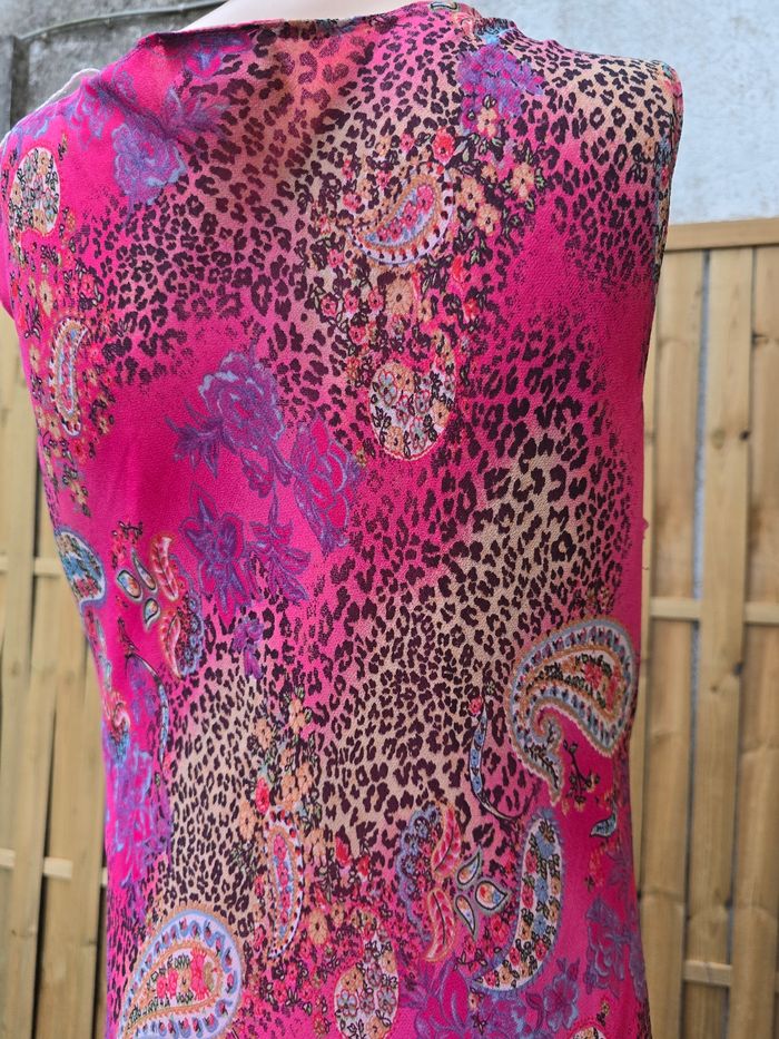 Robe longue asymétrique 🍒vintage80🍒taille 42/44 - photo numéro 6
