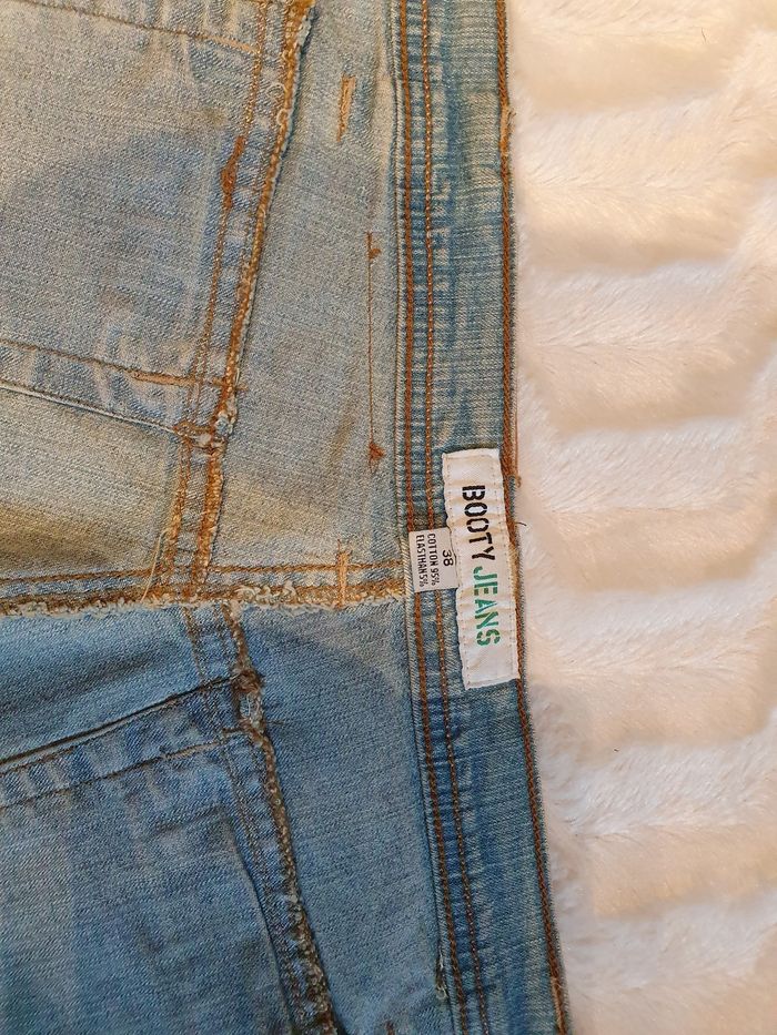 Ceinture en jeans avec breloques et strass - photo numéro 3