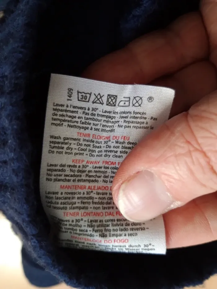 Très jolie veste en maille doublée polaire - photo numéro 13