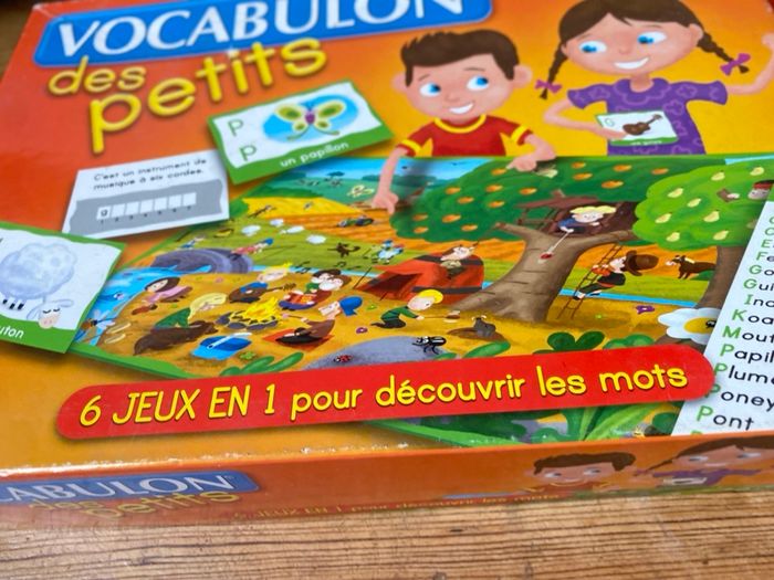 Vocabulon des petits dès 3 ans Megableu - photo numéro 3