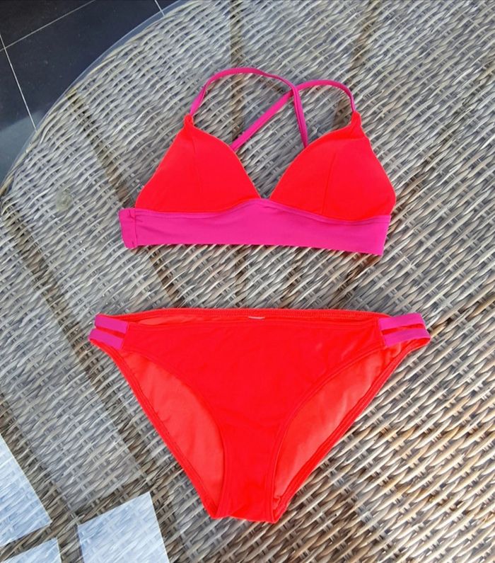 2 pièces corail-violet - photo numéro 2