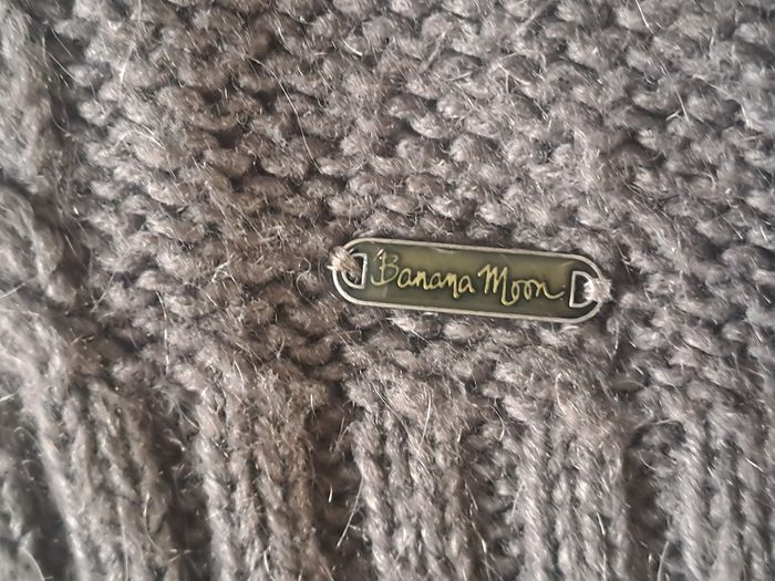 Pull long Marron Taupe Banana Moon Taille M - photo numéro 5