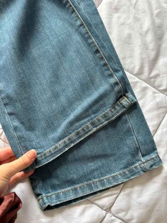 Jean homme vintage y2k 2000s In Extenso taille 50 2XL – coupe droite regular relaxed fit bleu délavé - photo numéro 3
