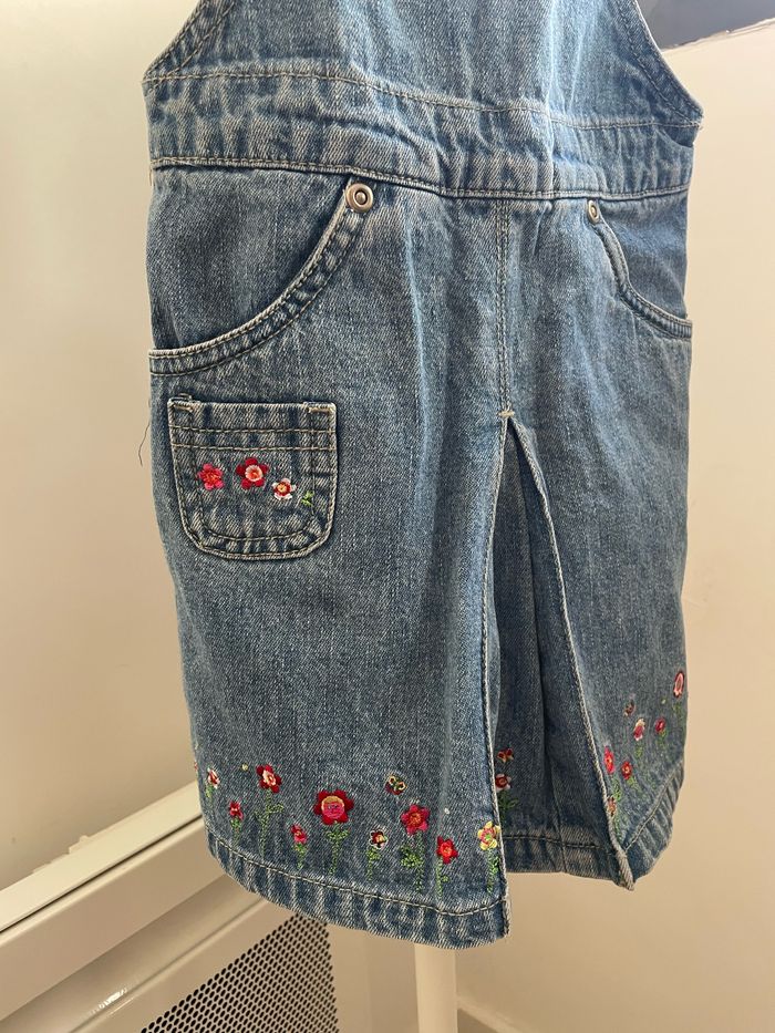 Robe salopette jean H&M taille 18 mois - photo numéro 3