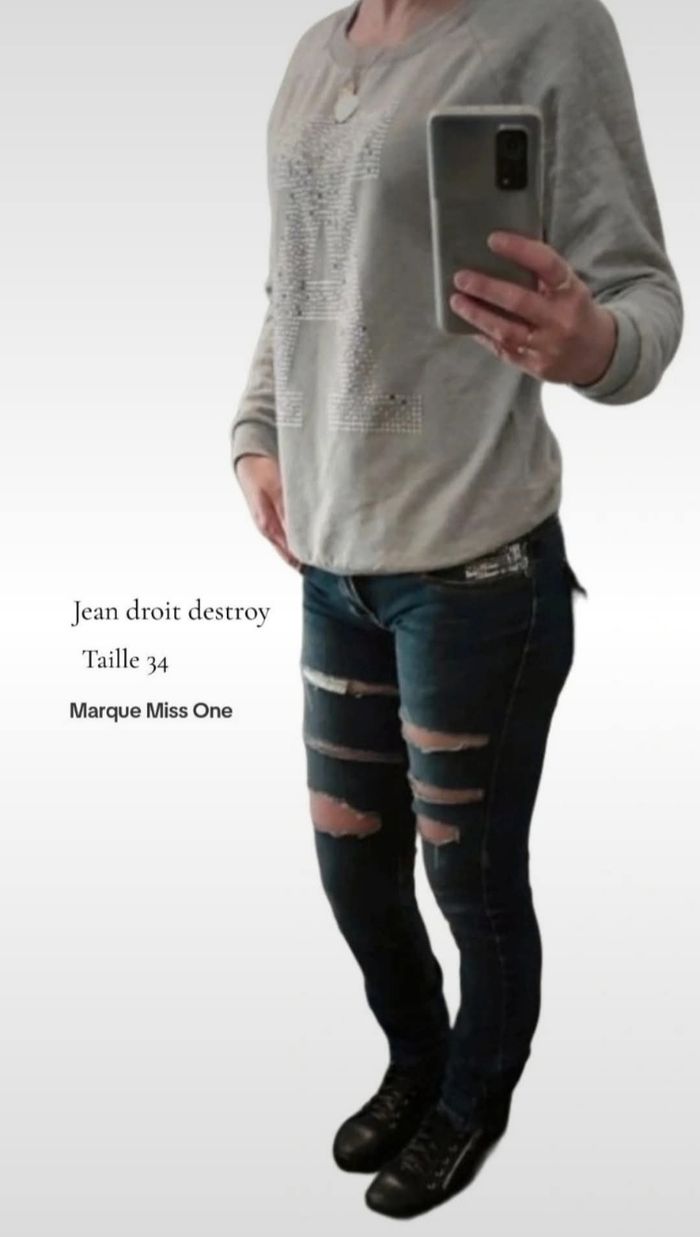 Jeans Miss one femme - photo numéro 3