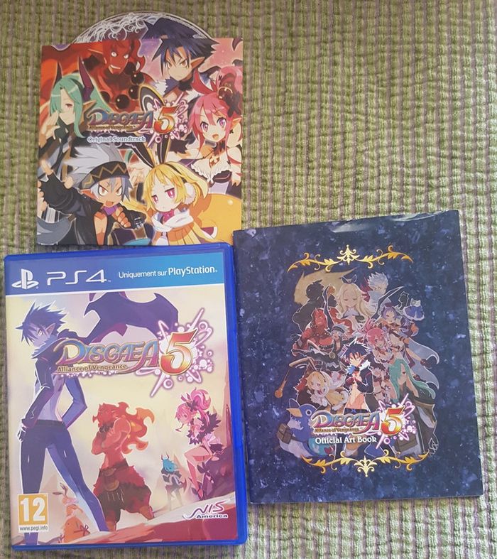 Disgaea 5 alliance of vengeance ps4 limited edition game - photo numéro 5