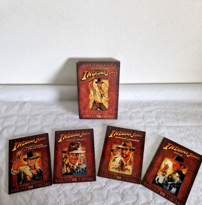 Coffret dvd  , trilogie  , Saga , Indiana Jones