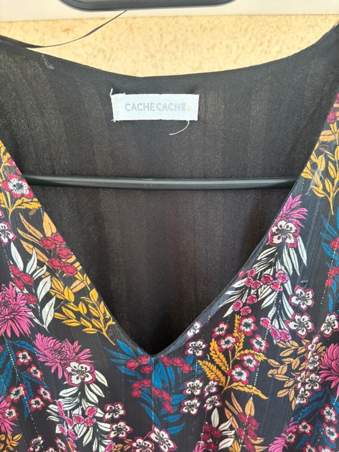 Robe Cache Cache fleurie taille 36 - photo numéro 2