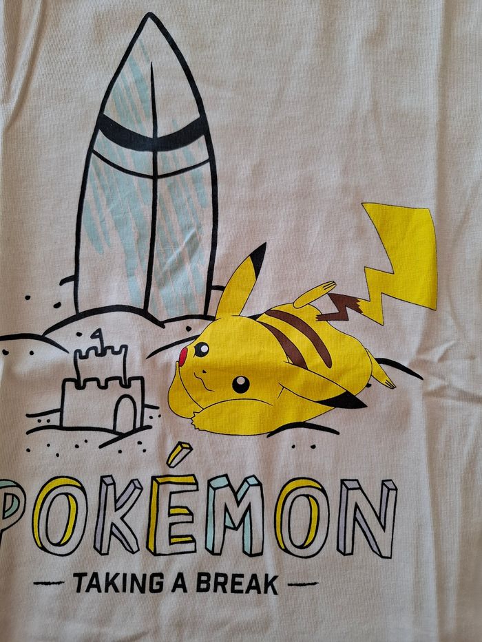 Tee-shirt pokemon 122 128 - photo numéro 2